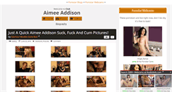 Desktop Screenshot of club-aimeeaddison.com